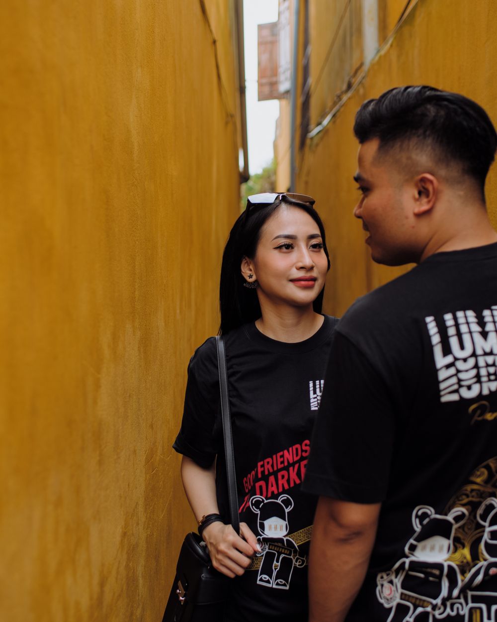 A couple in the city